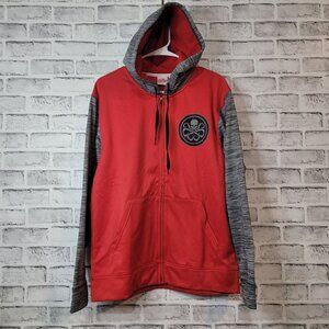 NWOT Avengers Captain America Hydra Zip Hoodie Size M